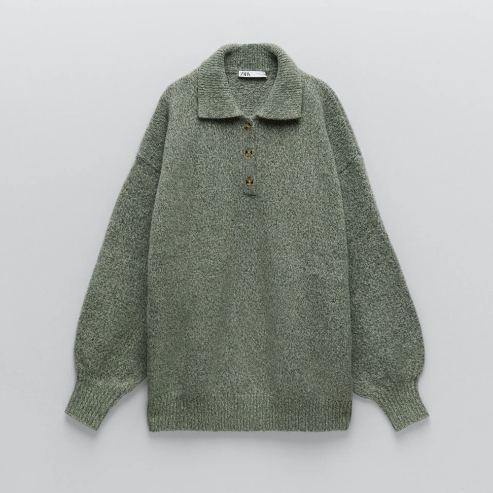 ZARA oversized knit sweater